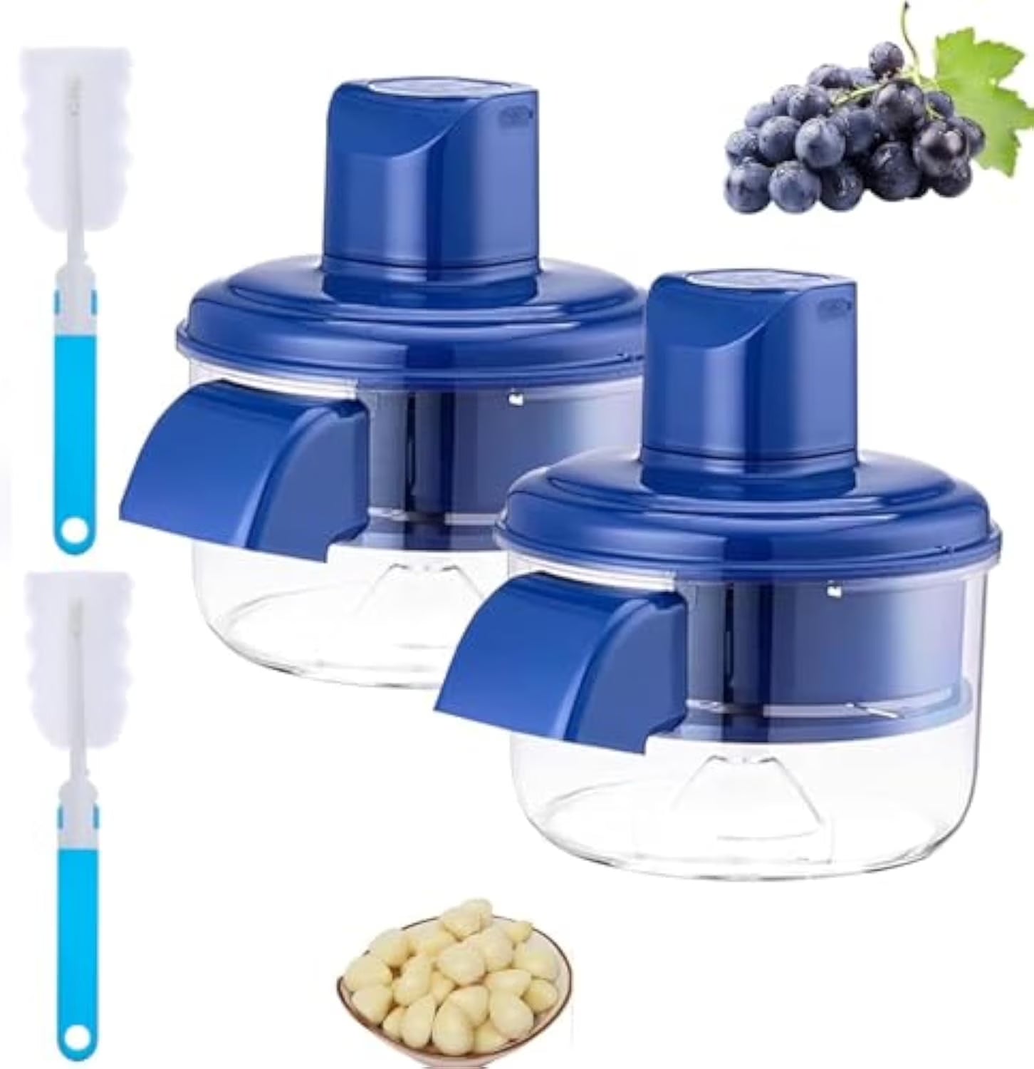 Electric Grape Peeling Machine, Automatic Small Fruit Garlic Peeler Machine Cherry Tomato Garlics Peeler Skin Remover Tool